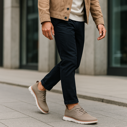 Urban Sneakers for Men – Breathable Knit & Orthopedic